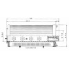 Cartouche filtre hydraulique - Ref : P173174 - Marque : Donaldson