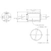 Cartouche filtre hydraulique - Ref : P173030 - Marque : Donaldson