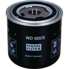 Cartouche filtrante huile hydr - Ref : WD9205 - Marque : MANN-FILTER