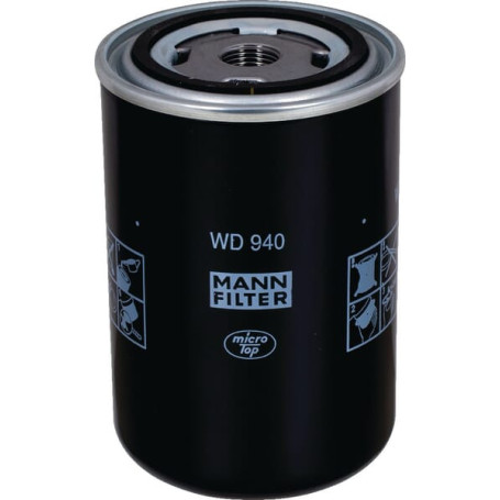 Filtre hydraulique - Ref : WD940 - Marque : MANN-FILTER