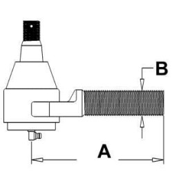 Biellette de direction - John Deere - Ref: AV105065