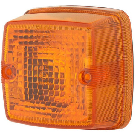 Clignotant carré orange 12V