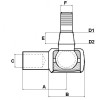 Extrémité de rotule de direction