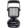 PHARE DE TRAVAIL/AVERTISSEUR 9 LED RECHARGEABLE ORANGE/BLANC 945LM