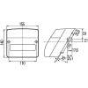 Feu arrière gauche Hella