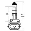 Blist. Lampe 12.8V 50W Coudee 12.8V 50W