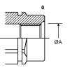 Coupleurs, 1/2"-3/4" ORB femelle CPV