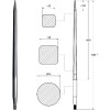 Dent de chargeur 44x1250 M28