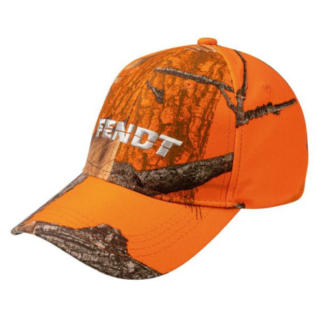 Casquette orange / camouflage