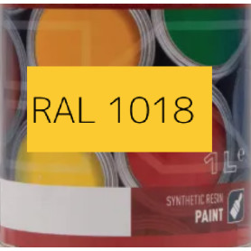 RAL 1018 jaune zinc 1 L - Ref: 101808KR