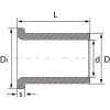 Coussinet de palier - Ref: BB18202617PTFE