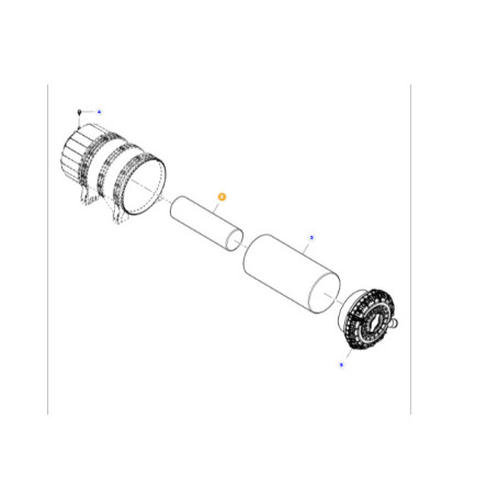 Filtre a air Fendt - Ref : F530200091010