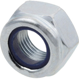 Ecrou hexagonal autobloquant à bague nylon DIN985 M14x1.50 Kramp - ref: 9851415 - x25