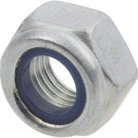 Ecrou hexagonal autobloquant à bague nylon DIN985 M14x2.00 Kramp - ref: 98514A - x400