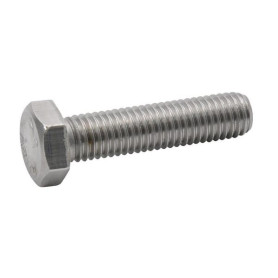 Boulon hexagonal entièrement fileté M8x25 inox-A2 - ref: 933825RVSP050 - x50