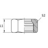 Ecrou 12L - ref: MV12L