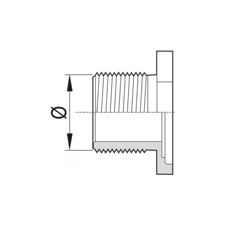 Mâle 3/4" Polypropylène Réf. : 717277