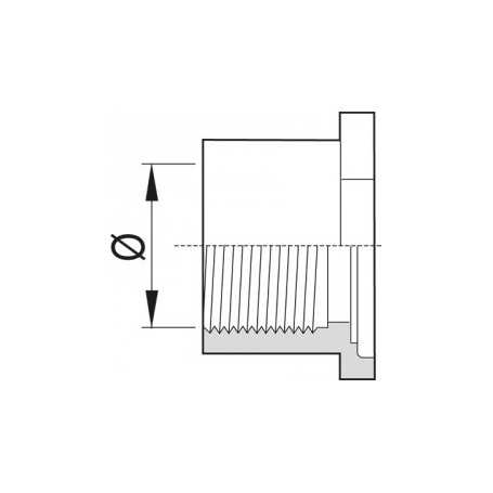 Femelle 3/4" Npt Polypropylène Réf. : 717279