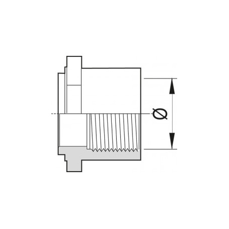 Femelle 3/4" Npt Polypropylène Réf. : 717280