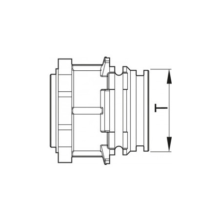 Adaptateur Male 873 T6M Réf. : 716304