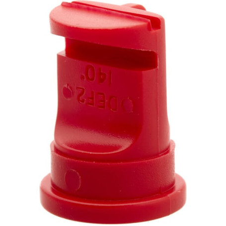 Buse à grand angle DEF 140° 02 rouge plastique ASJ