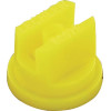 Buse de bordure IS 80° 02 jaune plastique Lechler