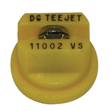 Buse à jet plat DG 110° 02 jaune acier inoxydable TeeJet