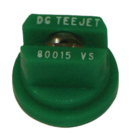 Buse à jet plat DG 110° 015 vert acier inoxydable TeeJet