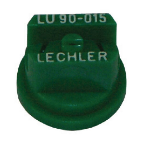 Buse à jet plat LU 90° 015 vert plastique Lechler