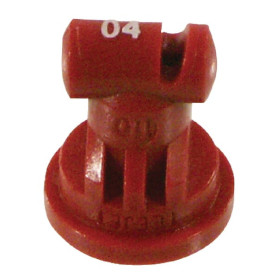 Buse à grand angle TT 110° 4 rouge plastique TeeJet