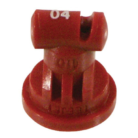 Buse à grand angle TT 110° 4 rouge plastique TeeJet