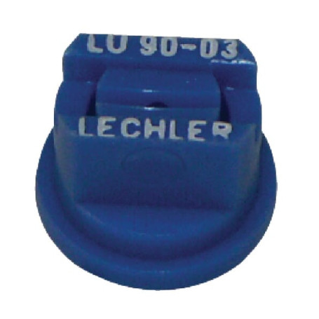 Buse à jet plat LU 90° 3 bleu plastique Lechler