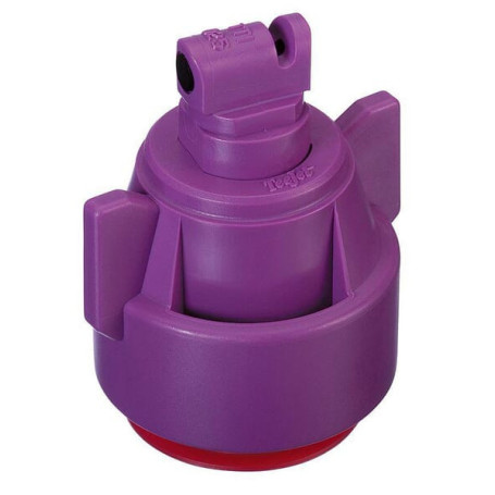 Buse à injection d'air TTI 110° avec joint et bouchon 025 violet plastique TeeJet