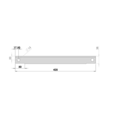 PALETTE EVACUATEUR CC MI HT 40 EP 6 GRUGEE LG 420