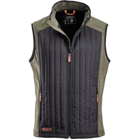 Gilet Matelassé Olive