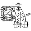 Borne de batterie lourde - 10/35