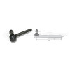 Tirant pour joint axial -- Base cône: 24.5 - Haut cône: 28.4 - Long. Rotule: 260  - Ref. 70168