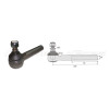 Tirant pour joint axial -- Base cône: 19.3 - Haut cône: 21.5 - Long. Rotule: 225