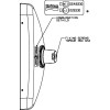 Rétroviseur -Largeur : 225 mm -Longueur : 415 mm