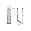 Couteau universel LAVERDA Diam 20,5 Section 45x8 mm