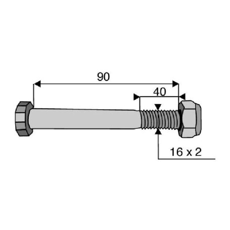 Vis / Boulon 16