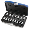 E032907 coffret de 16 douilles Torx® 1/2"