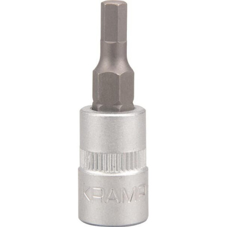 Douille de tournevis 1/4" Hex 4 mm