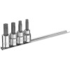 E031807 jeu de 4 douilles Torx® sur rack 3/8"