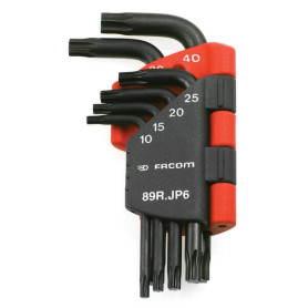 89R.JP6 clés mâles coudées en étui Resistorx® - Ref: 89RJP6