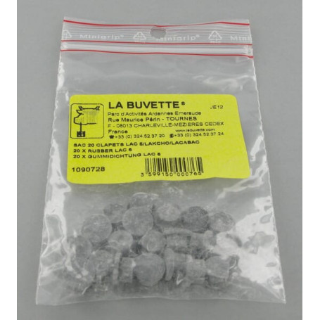 Pièces de rechange pour abreuvoir Prebac 90 - Sac 20 clapets LAC 5