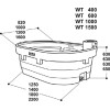 Abreuvoir modèle Suevia - Abreuvoir MOD. WT400