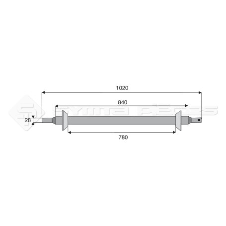 Barres rondes automatiques - Réf: SYBR5010202