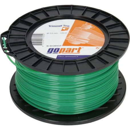 Fil de coupe Ø 3mm 120m rond vert gopart