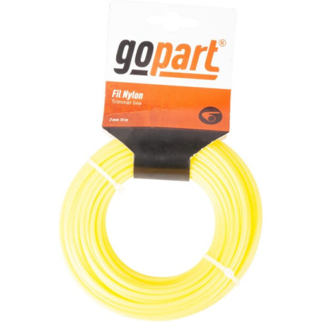 Fil de coupe Ø 3mm 15m rond Jaune gopart